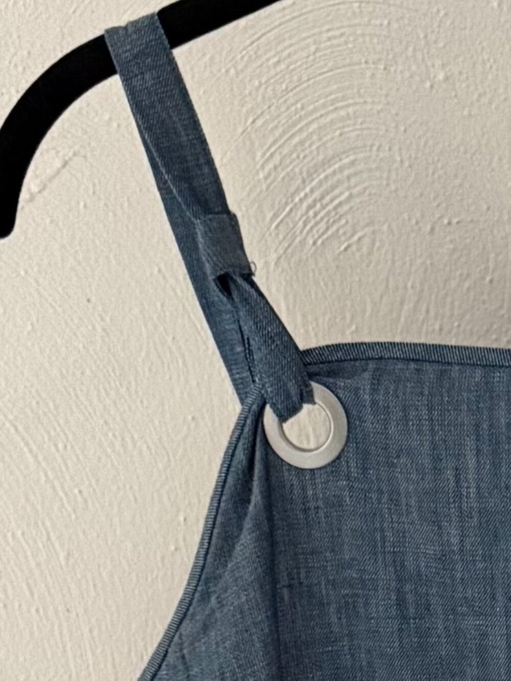 Rag & Bone Soft Denim Pinafore Overall Dress A-Line Zipper Back 90s Layering 10 - Picture 4 of 15